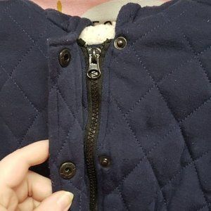 Me Jane Girls large 6x navy jacket GUC